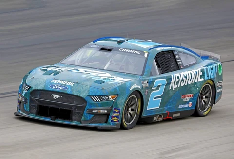 Austin Cindric #2 Keystone Light 2022 NASCAR 13x19 Poster Gloss Photo Print Cover