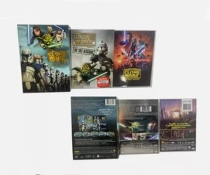 Star Wars: The Clone Wars The Complete Final Season 7 (DVD 3-Disc Box Set) New - Picture 1 of 6