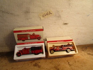 DIECAST FIRETRUCK Model 1919 Pirsch and Model 1939 Ward La France  - Picture 1 of 7