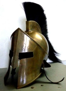 300 HELMET MOVIE SPARTAN HELMET KING LEONIDAS REPLICA HELMET MEDIEVAL GIFT ITEM - Picture 1 of 5
