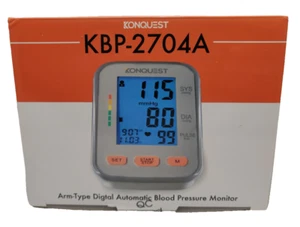 Konquest KBP-2704A Digital Blood Pressure Monitor - Used - Tested, Works! - Picture 1 of 3