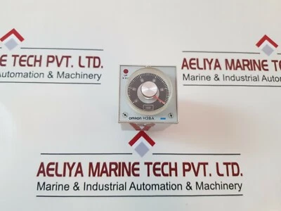 OMRON H3BA-8 Timer Module 0-1.0 Min 08500 5A 250VAC 100/110/120VAC 50/60Hz - Image 1 of 4