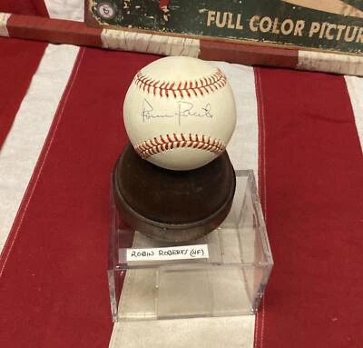 Vintage Rawlings National League HOF Robin Roberts Signed Baseball Autograph Box - Image 1 of 4