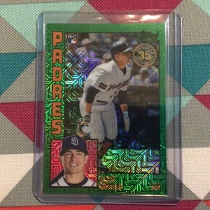 2019 Silver Pack Series 2 1984 Topps Luis Urias #T84-34 RC Green 04/99 made - Picture 1 of 2