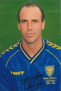 Alan Cork Hand Signed Wimbledon 12x8 Photo Football Autograph 1 - Picture 1 of 1