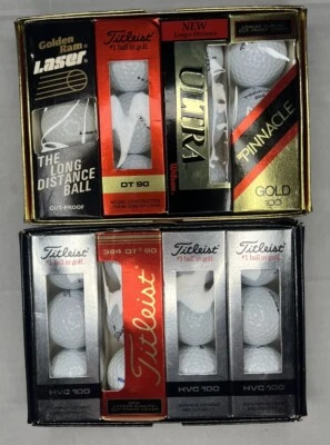 批量 2 件 10 件 高尔夫球 Titleist HVC 100 DT90 Pinnacle Gold Wilson Ultra Ram — 第 1/4 张图片
