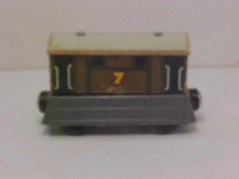THOMAS THE TANK ENGINE - "TOBY" WOODEN -  USED Cover