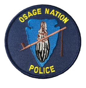 PARCHE DE POLICÍA TRIBAL OSAGE NATION (NC3) PAWHUSKA, OKLAHOMA - Imagen 1 de 2