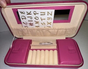 Estuche de joyería de viaje Avon rosa - Imagen 1 de 9