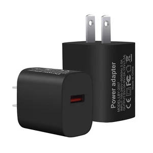 18W QC 3.0 USB Charger Fast Power Adapter For iPad iPhone 16 Pro Max 15 14 12 13 - Picture 1 of 14
