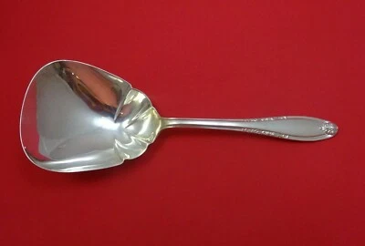 Leonore by Manchester Sterling Silver Berry Spoon 8 3/4" - Image 1 of 2