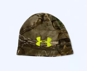 Under Armour Beanie Youth OS Camo Fleece Scent Control - Picture 1 of 3