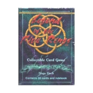 Legend of the Five Rings CCG Shadowlands Naga CLAN Deck (1996) + 1 Booster NEW - Picture 1 of 3