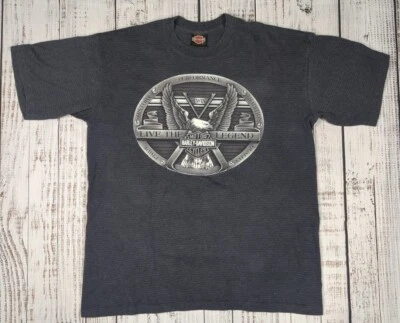 Camiseta de colección Harley Davidson Honolulu HI puntada única talla XL EE. UU. a rayas Foto 1 de 4