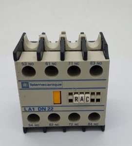 Bloque de contacto auxiliar Telemecanique LA1 DN22 2N/O 2N/C LA1DN22 - Imagen 1 de 9