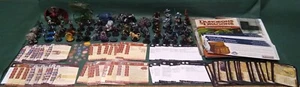 Dungeons & Dragons Miniatures Lot of 59, Battle Game Rules, Maps, Fortune Cards+ - Picture 1 of 6