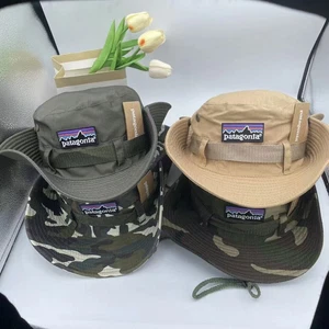 Patagonia Bucket Hat Sun Cap Summer Fishing One Size Beach Unisex Festival Gift
