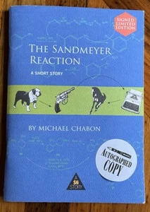 Michael Chabon - Sandmeyer Reaction - SIGNED 1st Edition PB 2017 Book Store Day - Bild 1 von 4