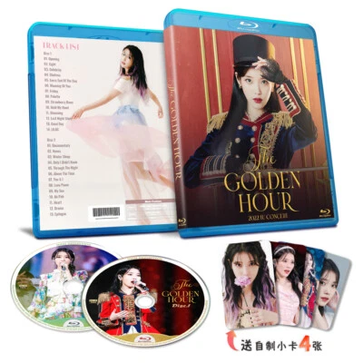 IU 2022 Concert The Golden Hour Blu-Ray 2 Discs BD New with sealed hot
