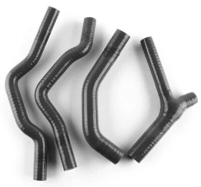 Silicone Radiator Hose FOR Honda CR500R 85-88 CR 500 R 1985 1986 1987 1988 BK - Imagem 1 de 4