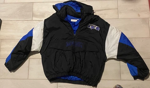Orlando Magic Vintage 90s NBA Basketball Men’s Puffer Jacket Competitor Sizs XL Cover