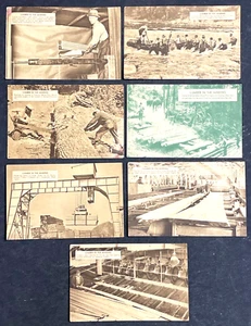 Menge 7 unveröffentlicht G.G. Perdew Weyerhaeuser Holzmühlen Werbepostkarten - Bild 1 von 2