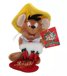 Warner Bros. Bean Bag Plush, Speedy Gonzales, Feliz Navidad 8", NWT - Picture 1 of 1