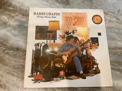 HARRY CHAPIN LP LIVING ROOM SUITE 1978 ELECTRA 6E-142 SEALED ORIGINAL PRESS - Image 1 of 2