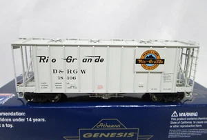 Athearn Genesis HO DRGW Rio Grande 2600 Cf Airslide Covered Hopper NOS - Bild 1 von 9