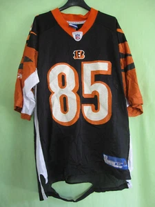 Maillot Chad Johnson #85 Bengals Cincinnati Football Americain Reebok Jersey - M - Picture 1 of 8