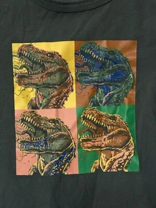 Kids GAP Dinosaur Pop Art Tee Shirt - Small - Kanye West - Organic Cotton Blend - Picture 1 of 4