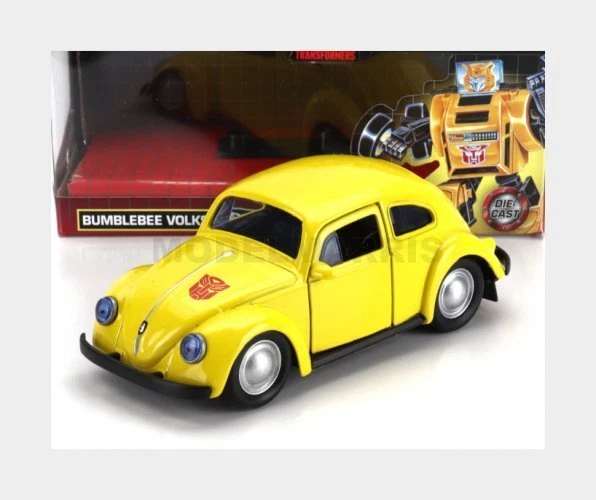 JADA 253112012 Volkswagen - Beetle 1969 - Transformers Bumblebee - Movie - Yello