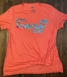 (XS) DISNEY Beach Club Resort Damen Shirt DISNEY WORLD T-Shirt neu ohne Etikett weiches Damen Top - Bild 1 von 10