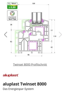 Balkon Türe Kunststoff-Alu - Bild 1 von 4