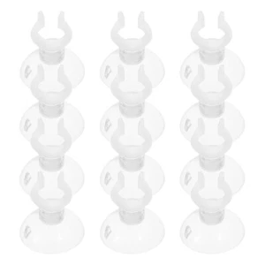20 PIEZAS Clips de ventosa para pecera Tubo de agua Tubería Fijación Clips Tubo Ventosa - Imagen 1 de 12
