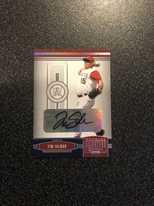 2005 Donruss Signature Series Tim Salmon Auto Autograph #2 Angels - Picture 1 of 2