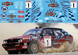 1/12 Decals per Lancia Delta integrale 16v Rally 1989 Biasion TBD867 - Picture 1 of 1