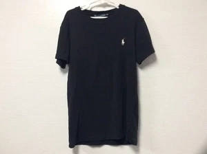 Polo Ralph Lauren Girls Polo Shirt Top Size Medium Black 207      - Picture 1 of 6