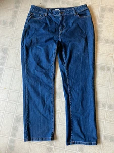 Jeans LL Bean vestibilità classica lavaggio medio taglia 16 jeans blu petite - Foto 1 di 4