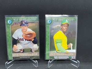 2017 Bowman Chrome MLB Draft History 10 Card Set