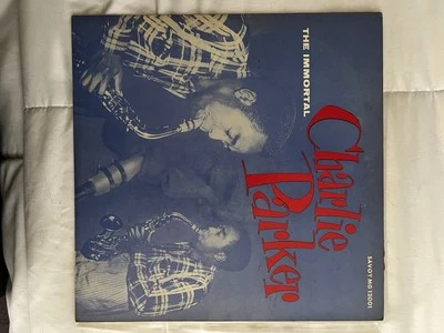 ЧАРЛИ ПАРКЕР ~ Бессмертная Савойя классический 1950-х LP MG 12001 ~ джаз ~ красный крест - Изображение 1 из 4