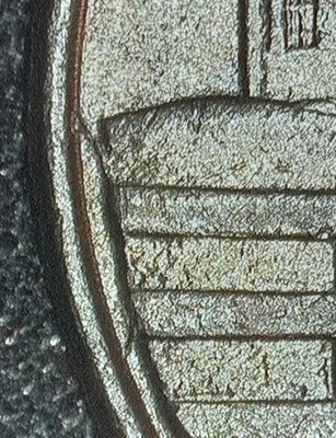 2001-P Retained Cud Die Break Error Reverse Kentucky State Quarter - Image 1 of 4