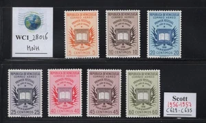 WC1_28016. VENEZUELA. 1956-1957 FLAGS AMERICAN NATION air set. Sc.C629-C635.MNH - Picture 1 of 1
