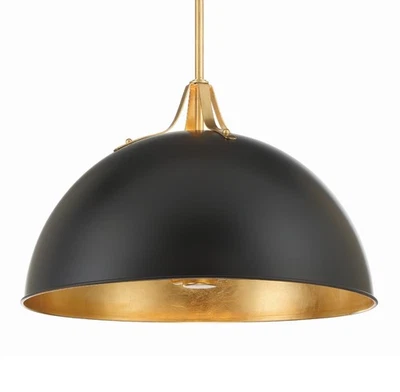 Crystorama Lighting Group SOT-18017 Soto 3 Light 24"W Pendant - Gold - Изображение 1 из 4