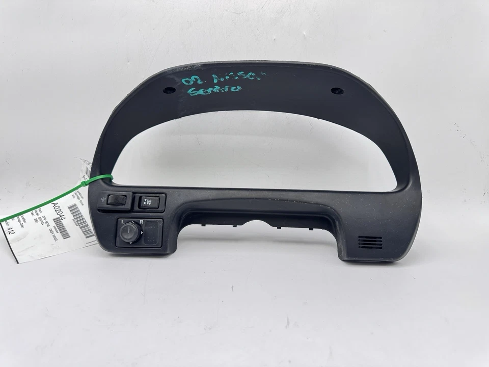 2000 - 2003 Nissan Sentra Gauge Cluster Speedometer Instrument Panel Trim Bezel - Image 1 of 4