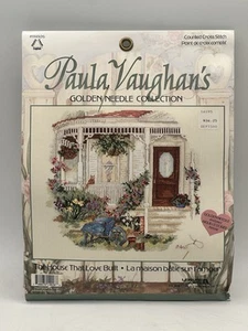 Paula Vaughans Cross Stitch The House That Love Built Golden Needle Collection - Bild 1 von 15