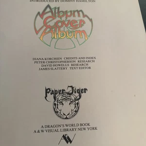 Dragon's World 1977 Oversized Book Of Album Vinyl Covers  Cool  Photos 1st ED - Bild 1 von 23