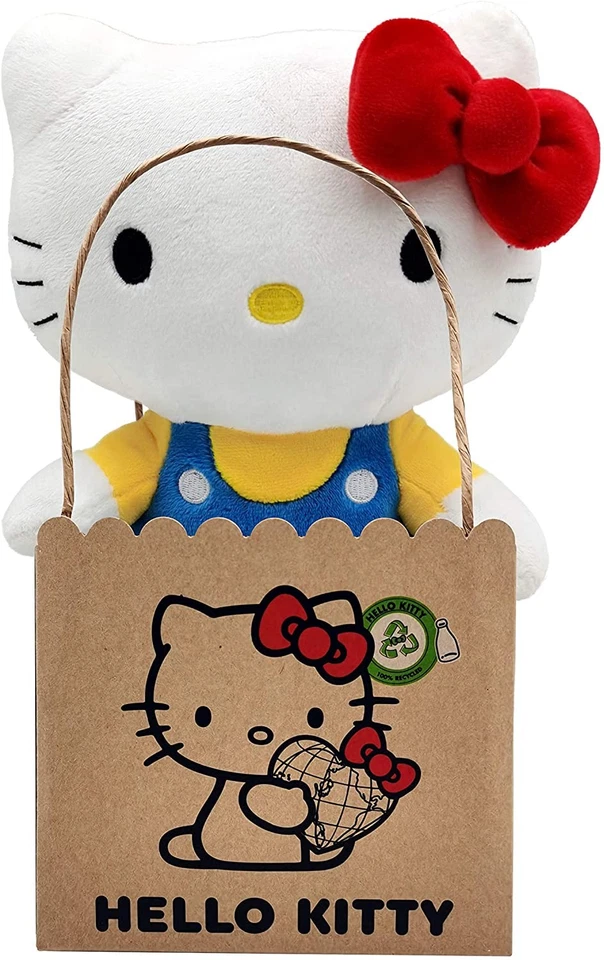 Peluche SANRIO HELLO KITTY 24 cm con SCATOLINA - Immagine 1 di 4