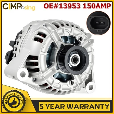 Alternator fit for 2002-2006 Mercedes Benz CL500 S500 SL500 5.0L S430 4.3L 13953 - Изображение 1 из 4