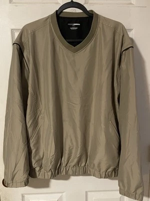 Grand Slam Golf Pullover Windbreaker Removable Sleeves Mens Sz Large Beige A+++ - Image 1 of 4